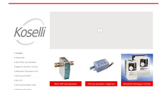 Desktop Screenshot of koselli.com